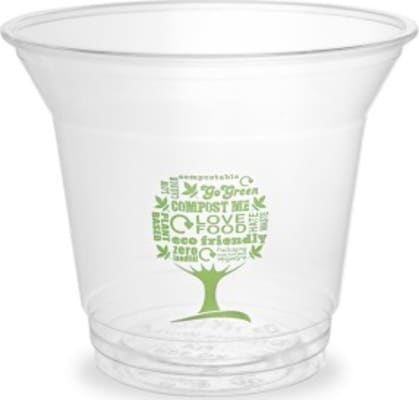 Vegware Glös 255ml/96mm Green Tree PLA 50 stk