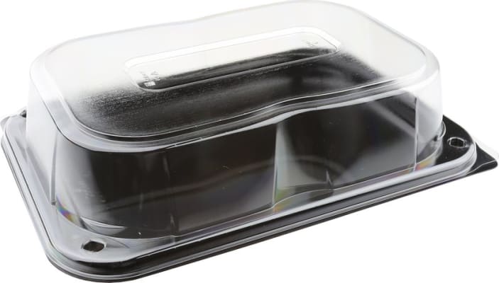 Veislubakki RPET Combo bakki og lok 24x17x5cm 25stk