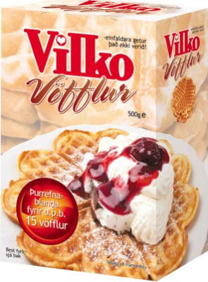 Vilko vöffluduft  500g
