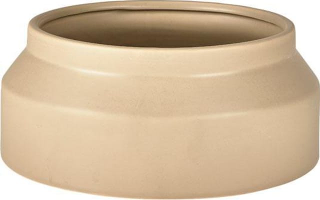 Villa Collection Blómapottur 30,5x13cm leir sand