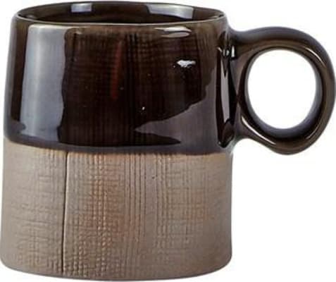 Villa Collection Bolli espresso 13cl grófur leir anthracite/grey