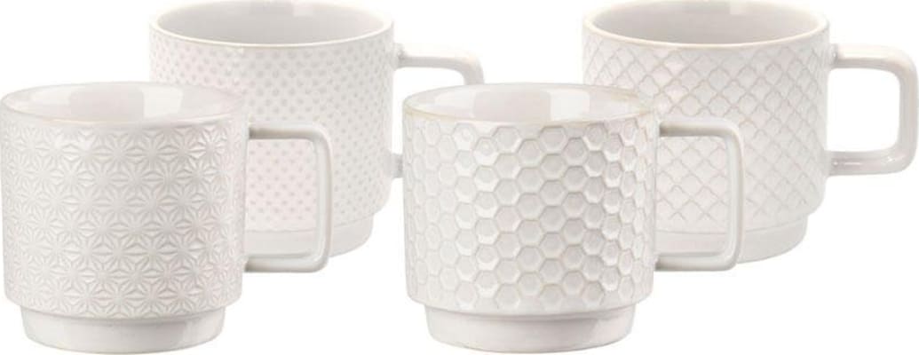 Villa Collection Krús ö8,5cm Elstra offwhite