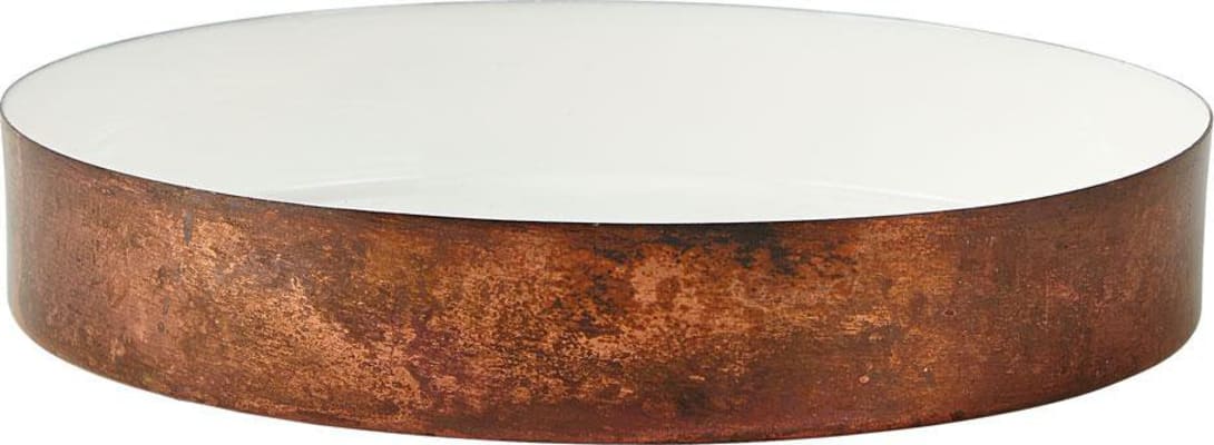 Villa Collection Skál 1,4ltr járn copper/white