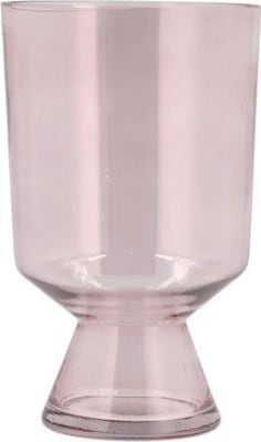 Villa Collection Vasi 15x24cm gler Drum lyserød