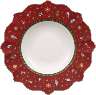 Villeroy & Boch Toys Delight djúpur diskur rauður 26cm