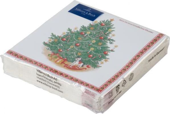 Villeroy & Boch Winter specials jólaservéttur jólatré 25x25cm