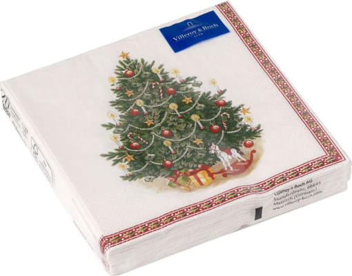 Villeroy & Boch Winter Specials jólaservéttur jólatré 33x33cm