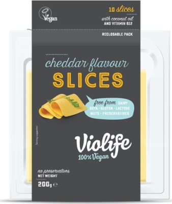 Violife Sneiðar Cheddar 12x200g
