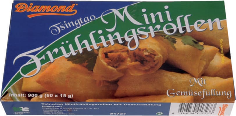 Vorrúllur m/grænmeti 60x15g