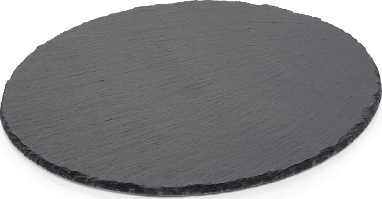 Was Bakki steinn 38cm hringur Natural slate plate