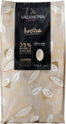 Valrhona Ivoire súkkulaði 35% 3 kg/stk (3 stk/ks)