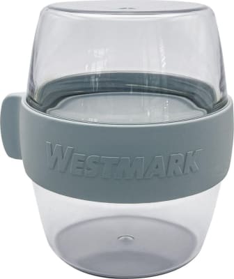 Westmark Box 400ml 2 hólf plast clear/blue