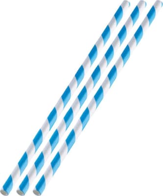 Westmark Papparör 50stk white/blue