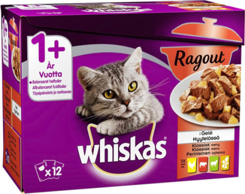 WHISKAS 1+ Delight Classic 12x85