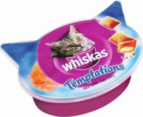 Whiskas temptations lax 60 gr.