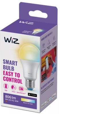 WIZ Almenn E27 60W Mött gler