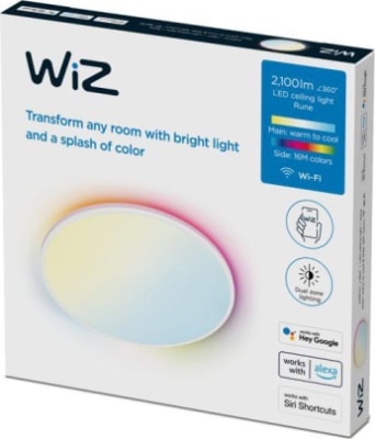 Wiz Rune Loftljós RGB 21W hvítt