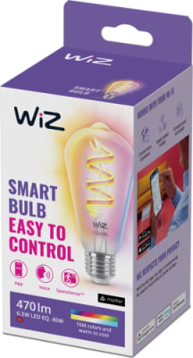 WIZ ST64 Filament 40W E27 RGB