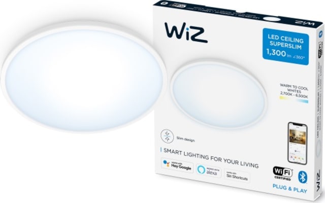Wiz SuperSlim Ceiling 14W W RD 27-65K TW