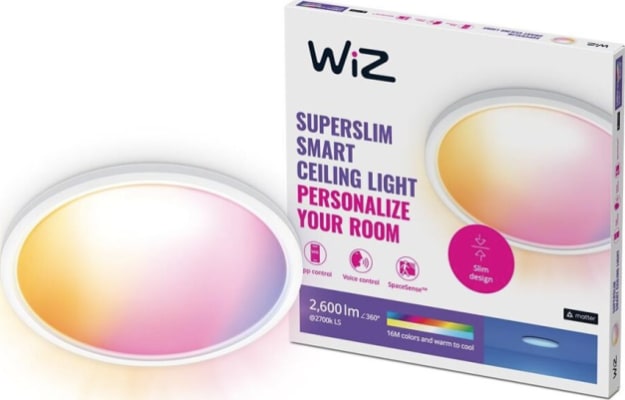 Wiz SuperSlim Ceiling 22W W RD 27-65K RBG