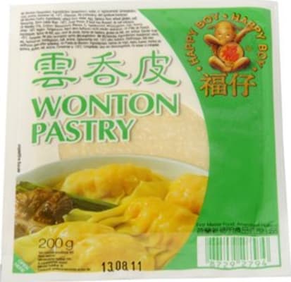Wonton deig 8x8cm uþb 40stk