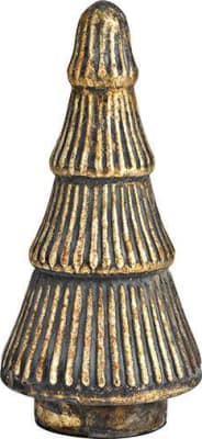 Wurm Jólatré gler 18cm antík gull