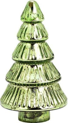 Wurm Jólatré gler 20cm grænt