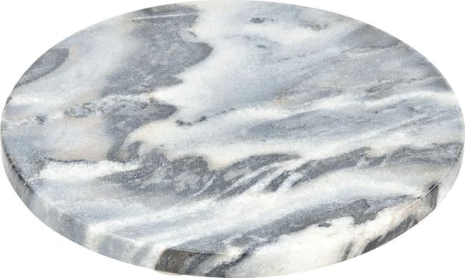 Wurm Skurðarbretti steinn 20cm marmaramunstur grátt