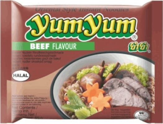 Yum Núðlur beef 60 gr