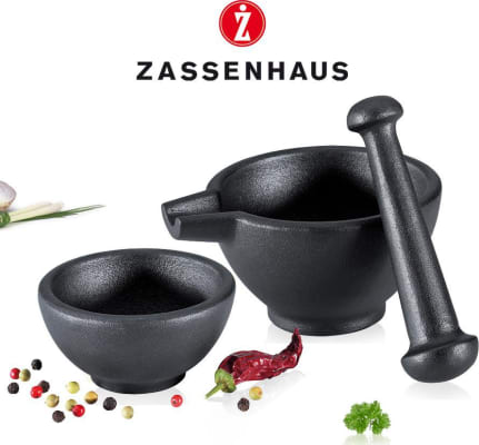 Zassenhaus Mortel pottjárn minna sett