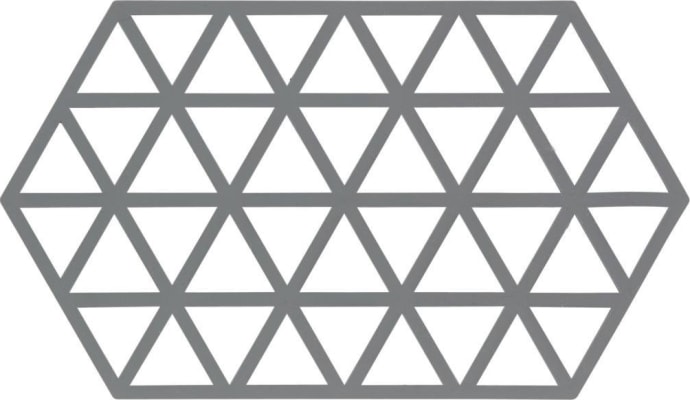 Zone Hitaplatti Triangles 24cm Cool grey