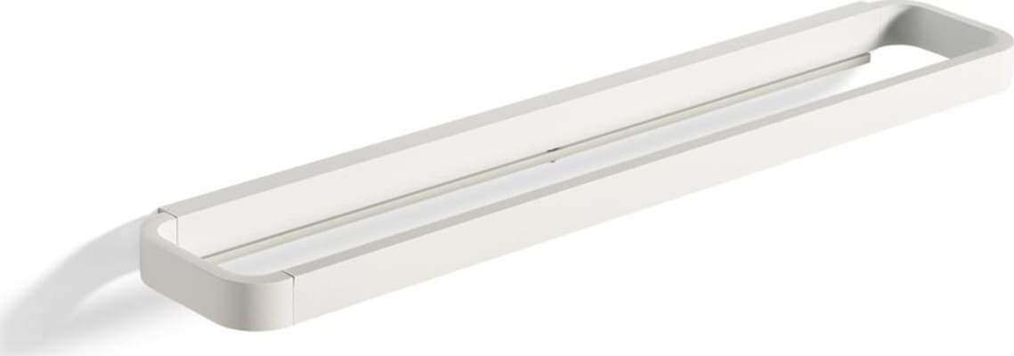 Zone Rim slá fyrir handklæði 44x7,5cm white