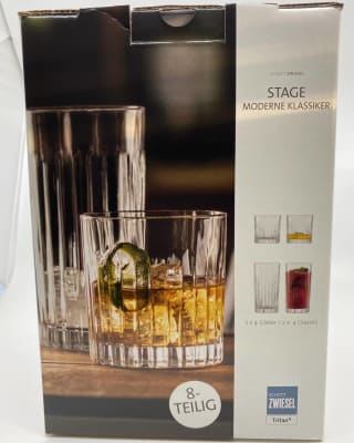 ZWIESEL Stage sett 4+4 glös