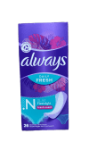 Always dailies innlegg slim liners 26 stk.
