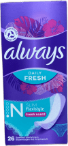 Always dailies innlegg slim liners 26 stk.