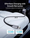 Anker Nano USB-C hleðslutæki í bíl 75W m/USB-C snúru