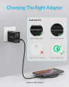 Anker PowerWave þráðlaus hleðsluplatti 10W svartur