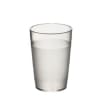 Glært plastglas 25 cl.