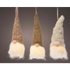 LED Gnome Natural 3-teg. 6x20cm.Displ-20