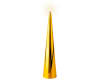 LED Keilu kerti SHINY gyllt 28cm. (18)