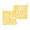 Moomin Pottaleppar 2stk Moomin Party yellow
