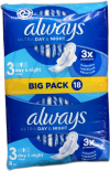 Always ultra dömubindi night 18 stk.