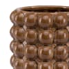 Pottur Bubble CARAMEL 21x21cm. (6)