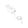 Skross Hleðslutæki 65w GaN 2x USB-C, 1x USB-A og USB-C kapall