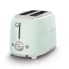 Smeg brauðrist fyrir 2 sneiðar retro style - Pastel græn.