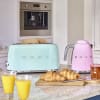 Smeg Brauðrist fyrir 4 sneiðar - Pastel græn