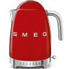 Smeg hraðsuðuketill með hitastýringu - Rauður