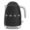 Smeg hraðsuðuketill Retro svartur mattur.