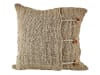 Villa Collection Púði 45x45cm grófur með tölum natur