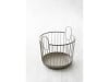 Zone Inu karfa 30x31cm metal taupe